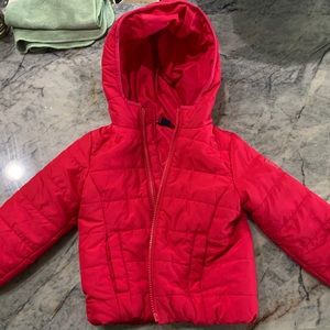 Pink Kids GAP Puffer Jacket